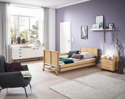 Nowe łóżko rehabilitacyjne Burmeier Dali Low + Wysięgnik Nowe łóżko rehabilitacyjne Burmeier Dali Low + Wysięgnik
