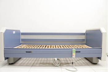 Łóżko rehabilitacyjne EL 6F Medical Varelax Blue + Wysięgnik | Regenerowane