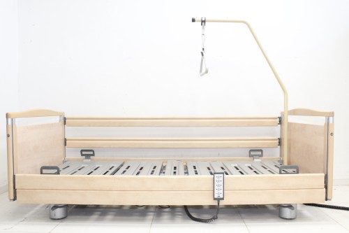 Regenerowane łóżko rehabilitacyjne EL 5F Stiegelmeyer Elvido niskie 225 kg z wysięgnikiem