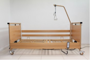 Regenerowane łóżko rehabilitacyjne Burmeier Allura II 100 cm - do 250 kg + Wysięgnik