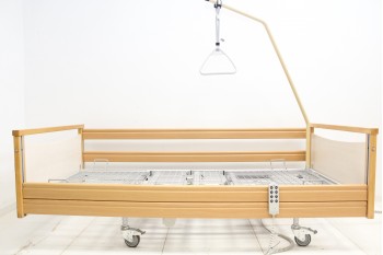 Łóżko rehabilitacyjne EL 4-F Stiegelmeyer Ecco + Wysięgnik | Regenerowane